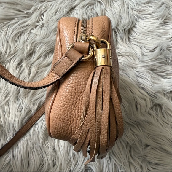 GUCCI Pebbled Calfskin Small Soho Disco Bag - Picture 7 of 16